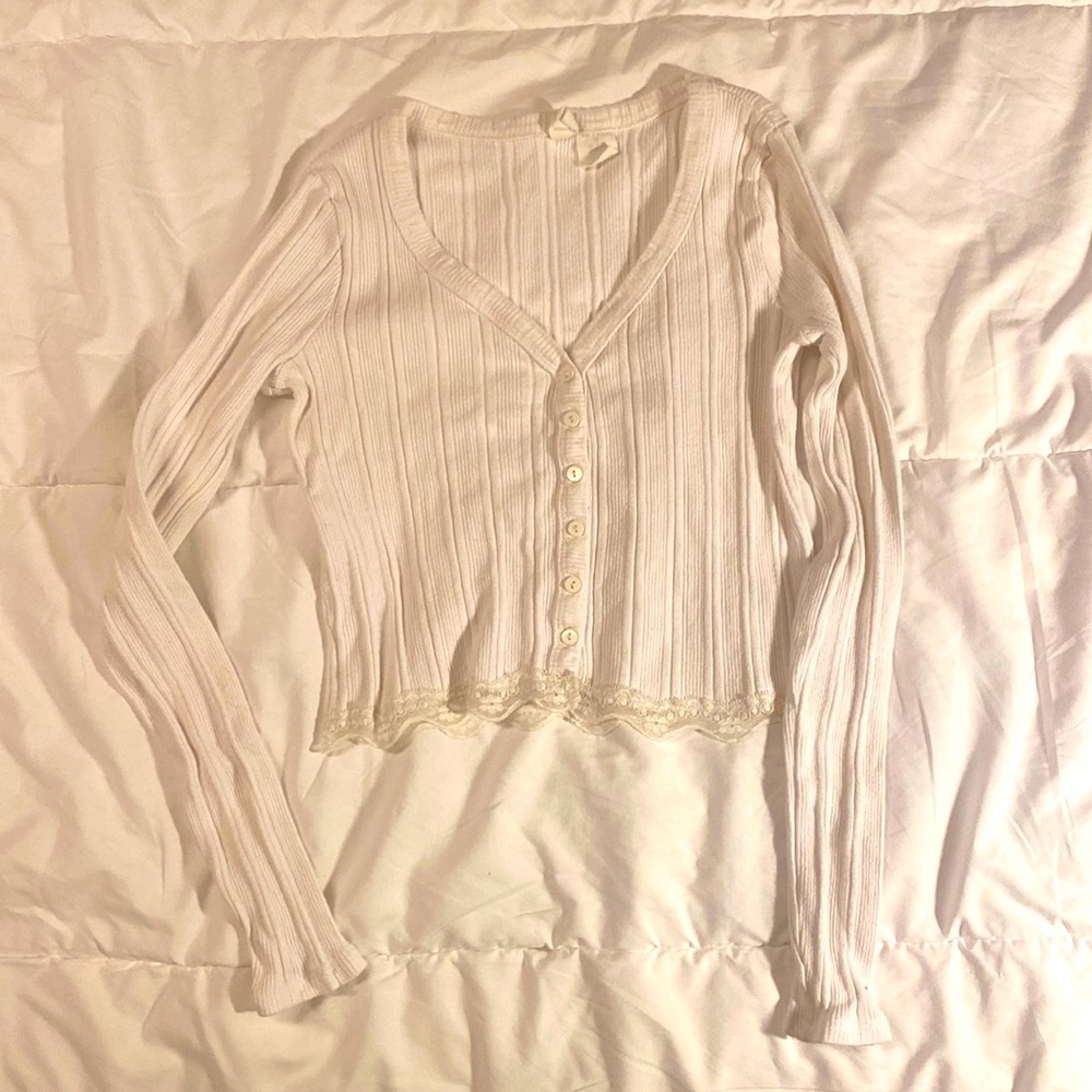 Cropped cardigan